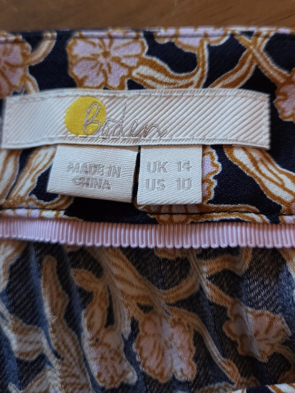 Boden Plisse Pleated Midi Skirt 10 - Picture 6 of 6